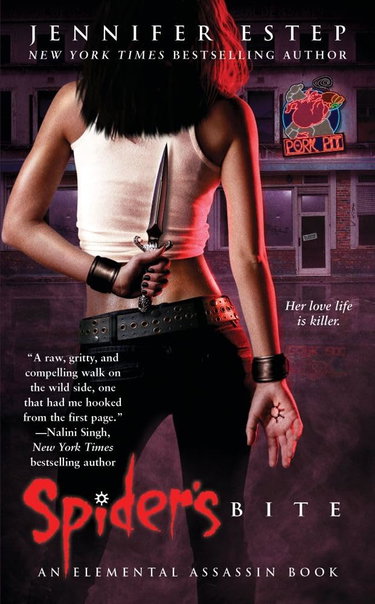 Couverture de Spider's Bite: An Elemental Assassin Book.
