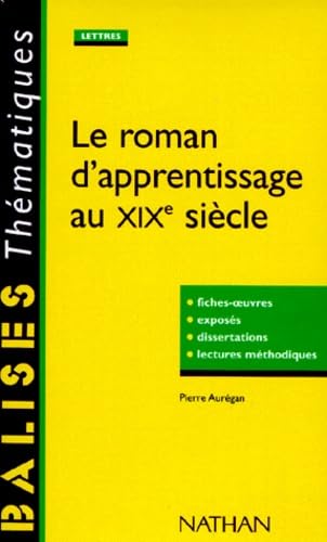 Le roman d'apprentissage au XIXe siècle