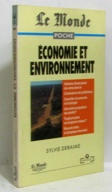 Economie et environnement