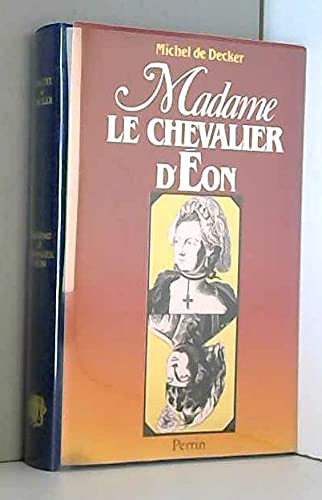 Couverture de Madame le chevalier d'Eon