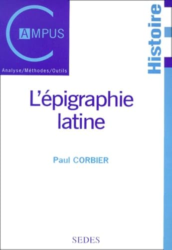 L'EPIGRAPHIE LATINE