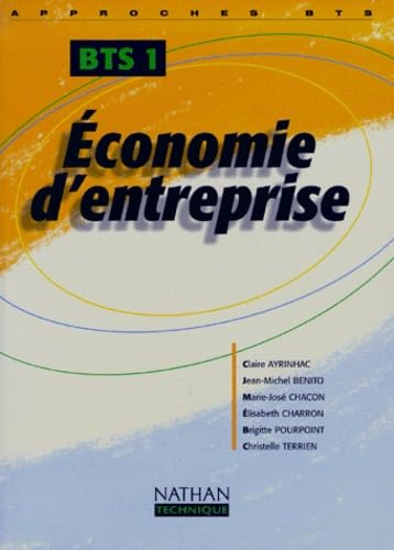 Economie d'entreprise, BTS 1, élève, 2000