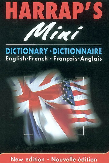 Couverture de Harrap's mini dictionary : English-French. Harrap's mini-dictionnaire : français-anglais