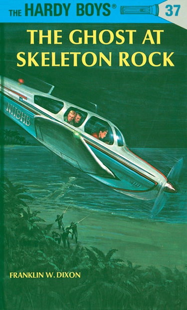Couverture de Hardy Boys 37: the Ghost at Skeleton Rock