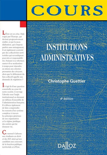 Institutions administratives