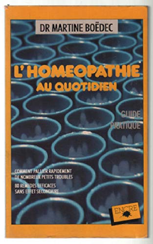 Homéopathie au quotidien