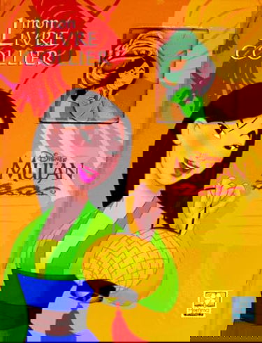 Livre avec collier Mulan