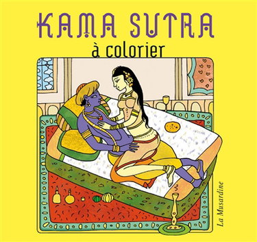 Couverture de Kama Sutra : à colorier par Axterdam