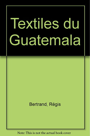 Textiles du Guatemala