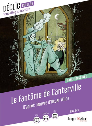 Couverture de Le fantôme de Canterville : en bande dessinée