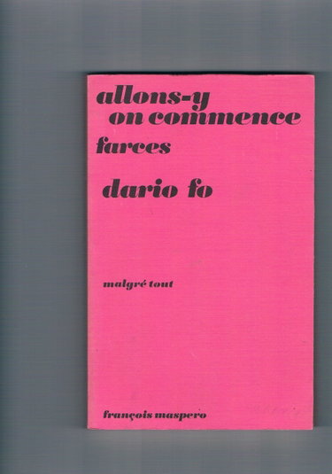 Couverture de Allons-y, on commence / farces