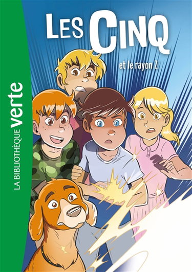 Couverture de Les Cinq. Vol. 32. Les Cinq et le rayon Z
