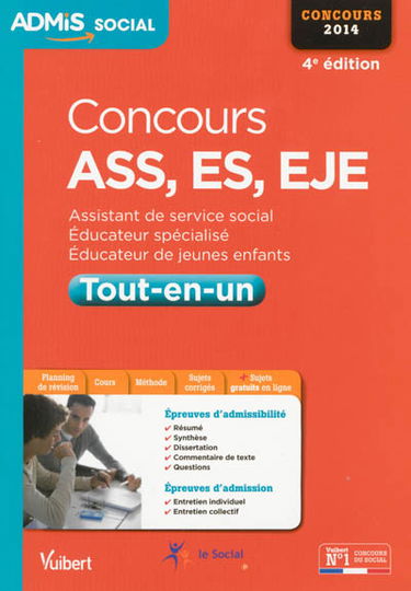 Concours ASS, ES, EJE : tout-en-un