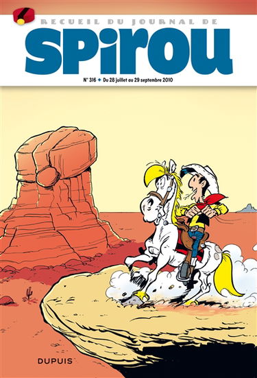 Recueil du journal de Spirou. Vol. 316. Du 28 juillet au 29 septembre 2010