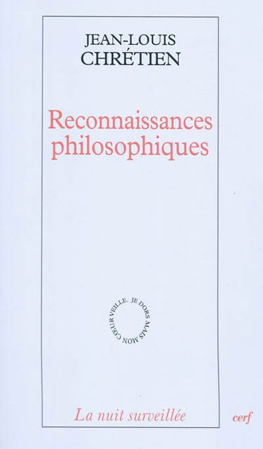 Reconnaissances philosophiques