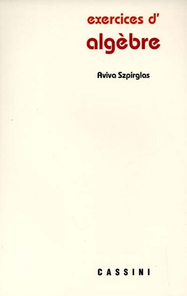 Exercices d'algèbre