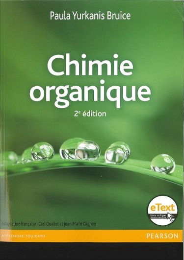 Chimie organique - 2 tomes : Manuel + Edition en ligne - ETUDIANT (60 mois)