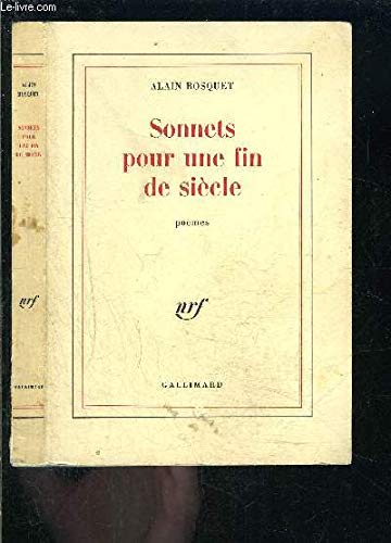 Sonnets pour une fin de siècle