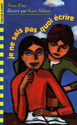 Je ne sais pas quoi écrire