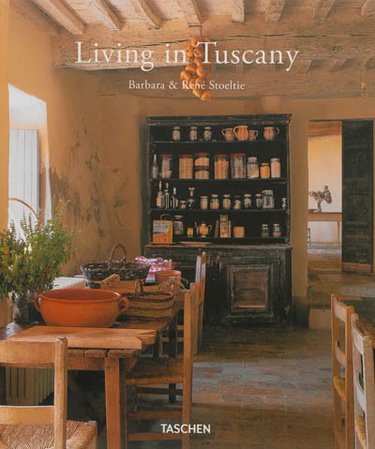 Couverture de Living in Tuscany. Vivre en Toscane