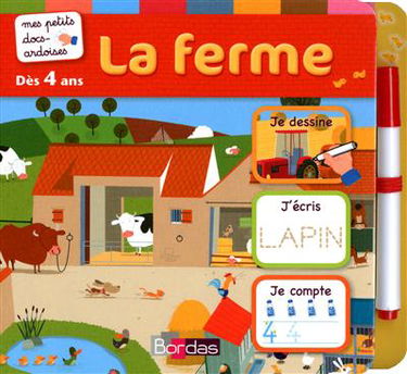 La ferme : je dessine, j'écris, je compte !