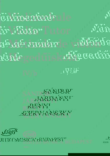 Violin Tutor 4/b - Méthode de violon 4/b