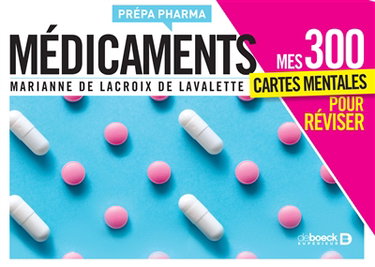Médicaments : mes 300 cartes mentales pour réviser