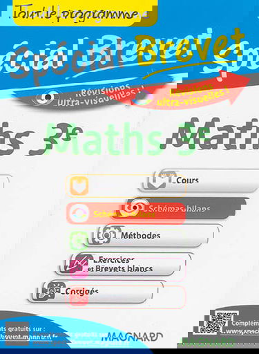 Maths 3e : tout le programme : spécial brevet