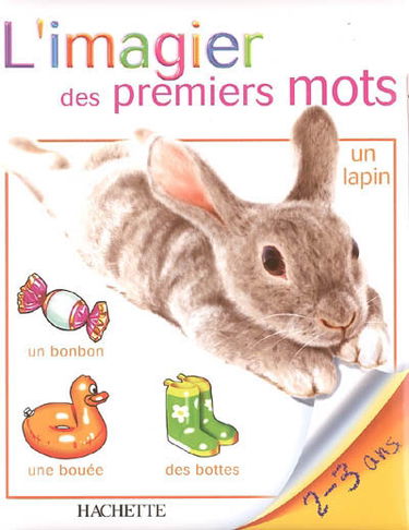 L'imagier des premiers mots : 2-3 ans
