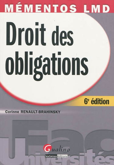 Droit des obligations