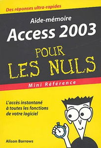 Access 2003 pour les nuls