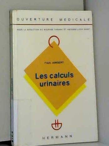 Couverture de Les Calculs urinaires