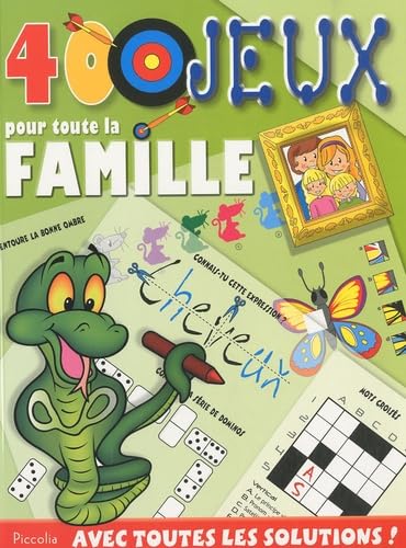 400 jeux pour toute la famille