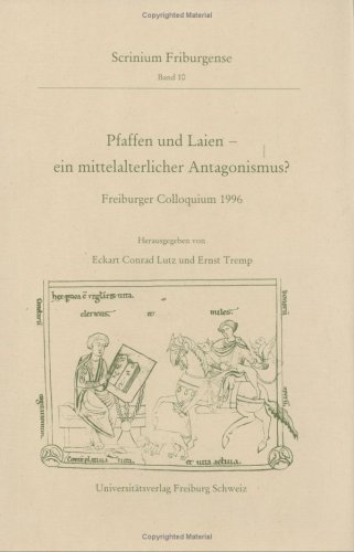 Couverture de Pfaffen und laien ein mittelalterlicher antagonismus