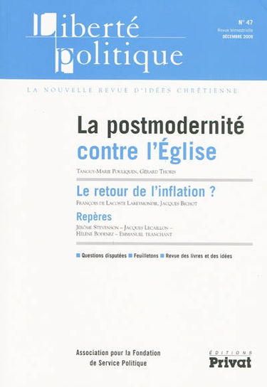 Liberté politique, n° 47