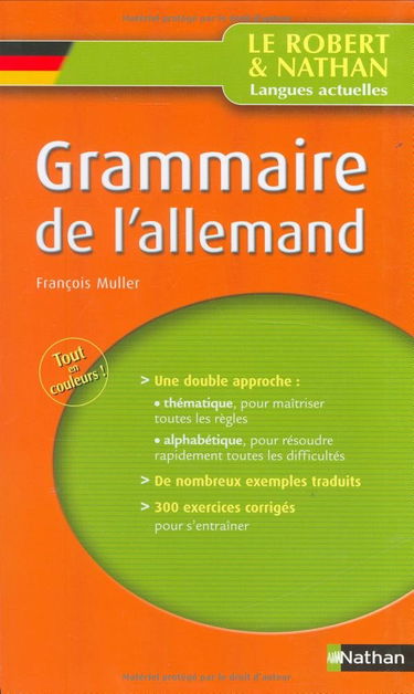 Grammaire de l'allemand : lycée