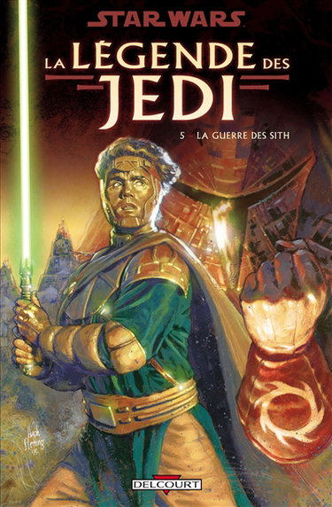 Couverture de Star Wars : la légende des Jedi. Vol. 5. La guerre des Sith