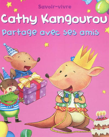 Couverture de Cathy kangourou partage avec ses amis