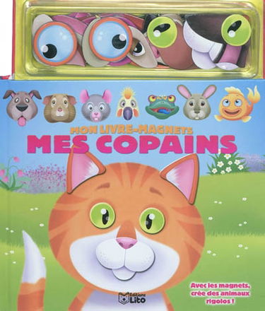 Mes copains : mon livre-magnets