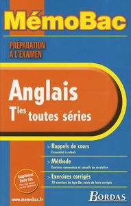 MEMOBAC ANGLAIS TERM TOUTES SERIES (Ancienne Edition)