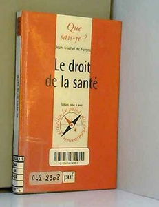 Le Droit de la santé
