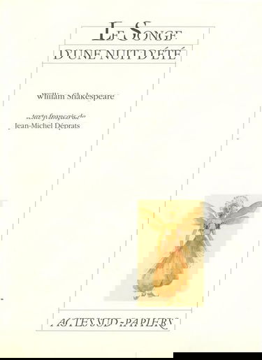 Le Songe d'une nuit d'été. A Midsummer Night's Dream : opéra en trois actes, d'après le texte de William Shakespeare