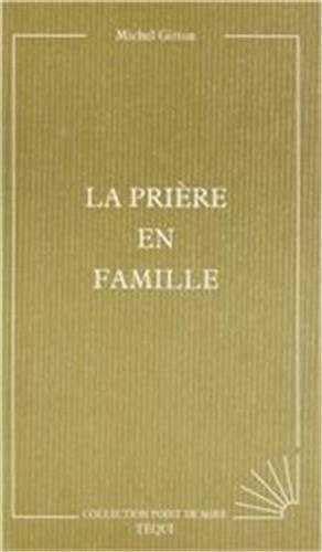 La prière en famille