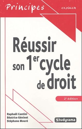 Réussir son Deug de droit