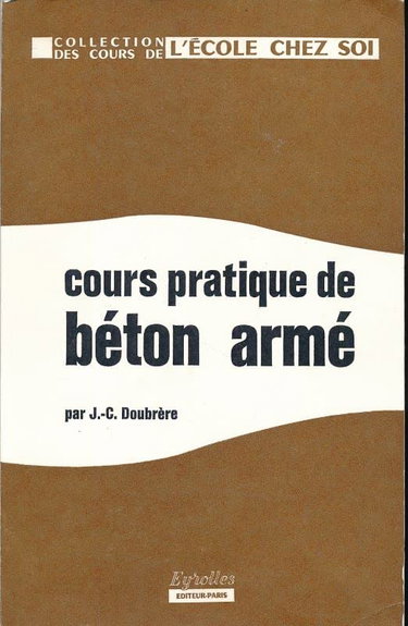 Couverture de Cours pratique de béton armé