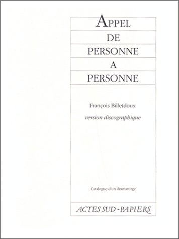 Appel de personne à personne