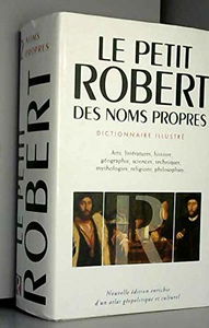 Le Nouveua Petit Robert Des Noms Propres