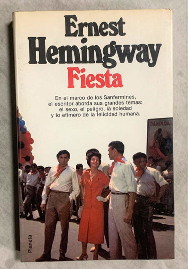 Couverture de Fiesta par Ernest Hemingway