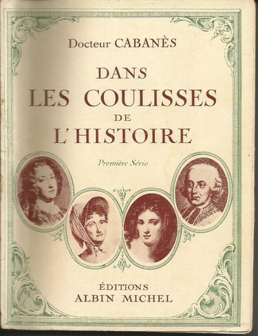 Couverture de Dans les coulisses de l'histoire
