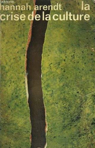 Couverture de La crise de la culture. collection : idees n° 263